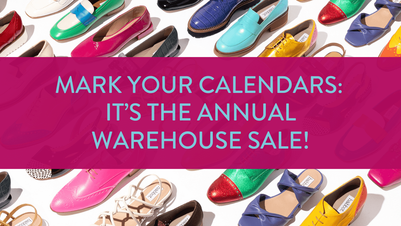 Mark Your Calendars: It's the Annual Warehouse Sale!