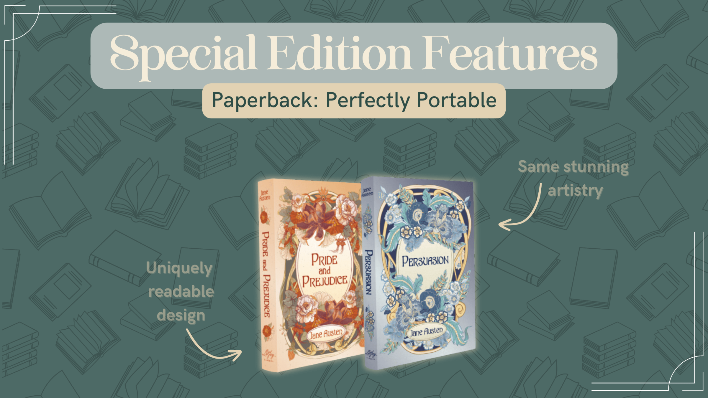 LitJoy Special Edition Features: Our Paperback Classics