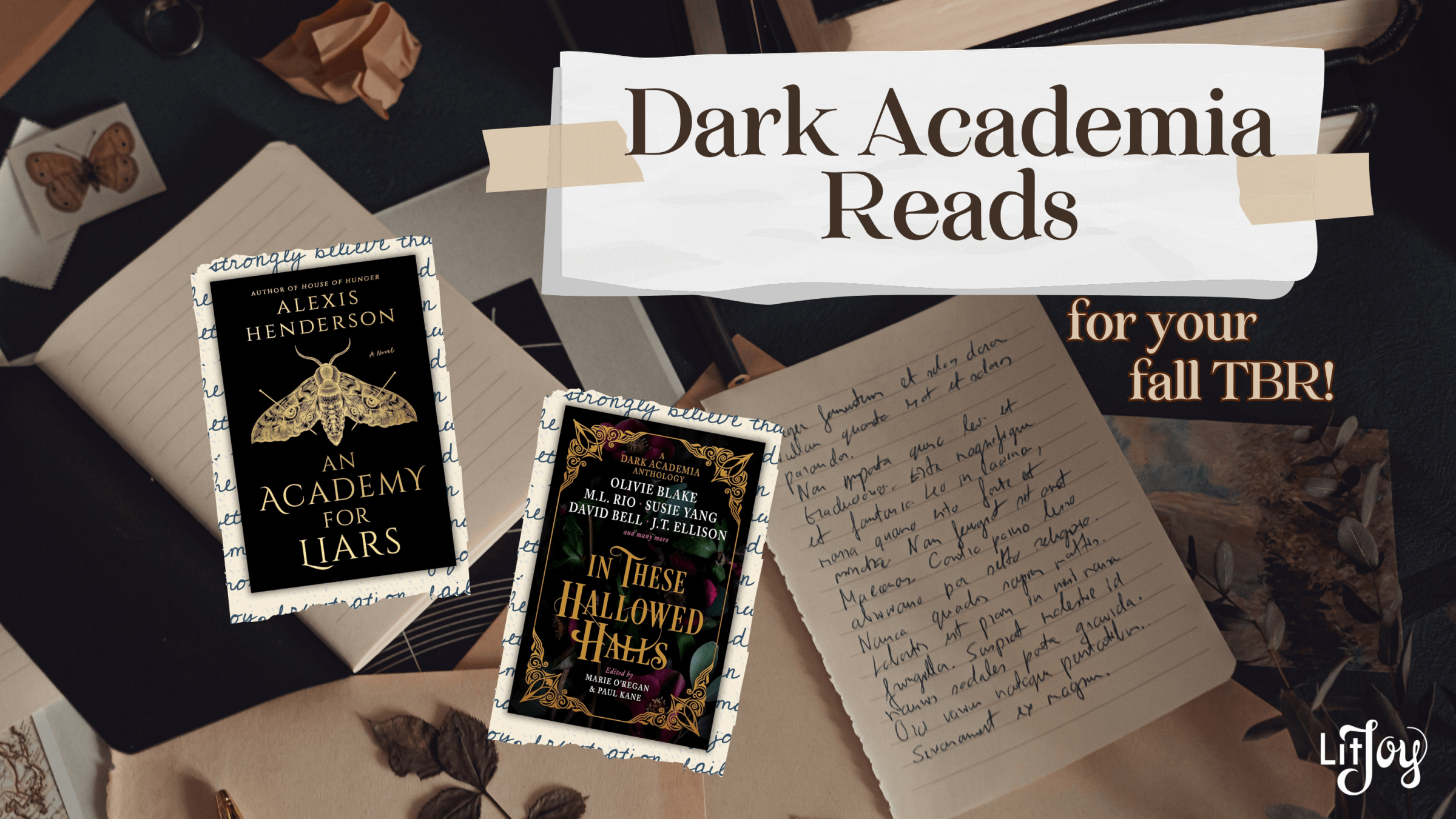 Fall Books - Dark Academia Reads