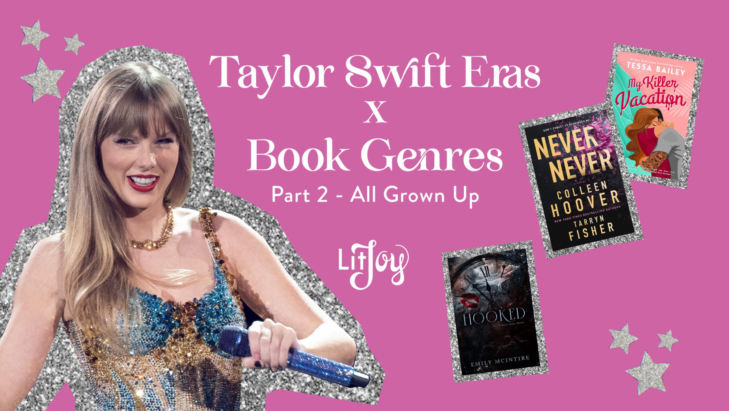 Taylor Swift Eras x Book Genres - Pt 2 All Grown Up