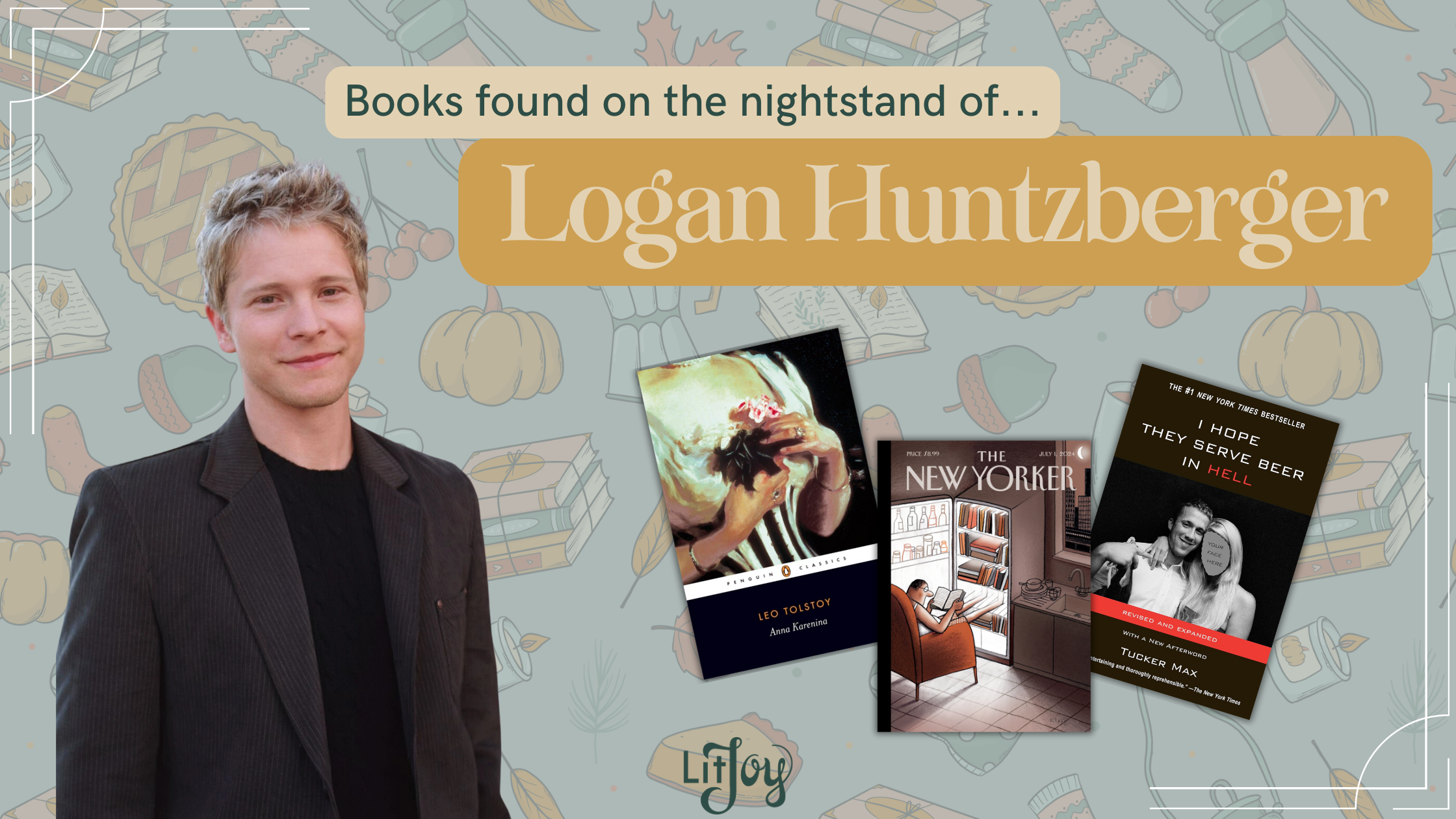 Gilmore Girls Book Picks for Logan