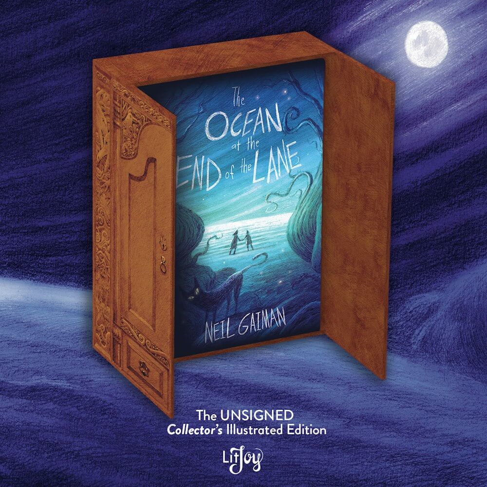 Nik Henderson art—The Ocean at the End of the Lane Special Edition cover