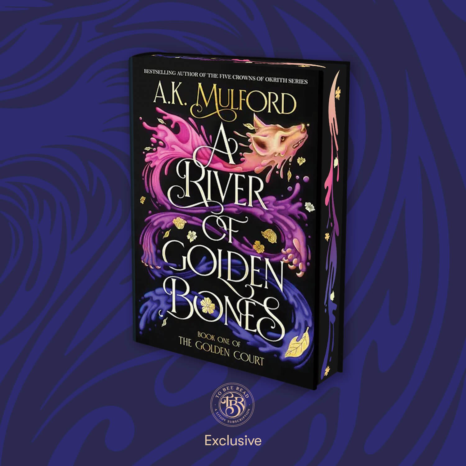 A River of Golden Bones LitJoy TBR Exclusive Edition Cover