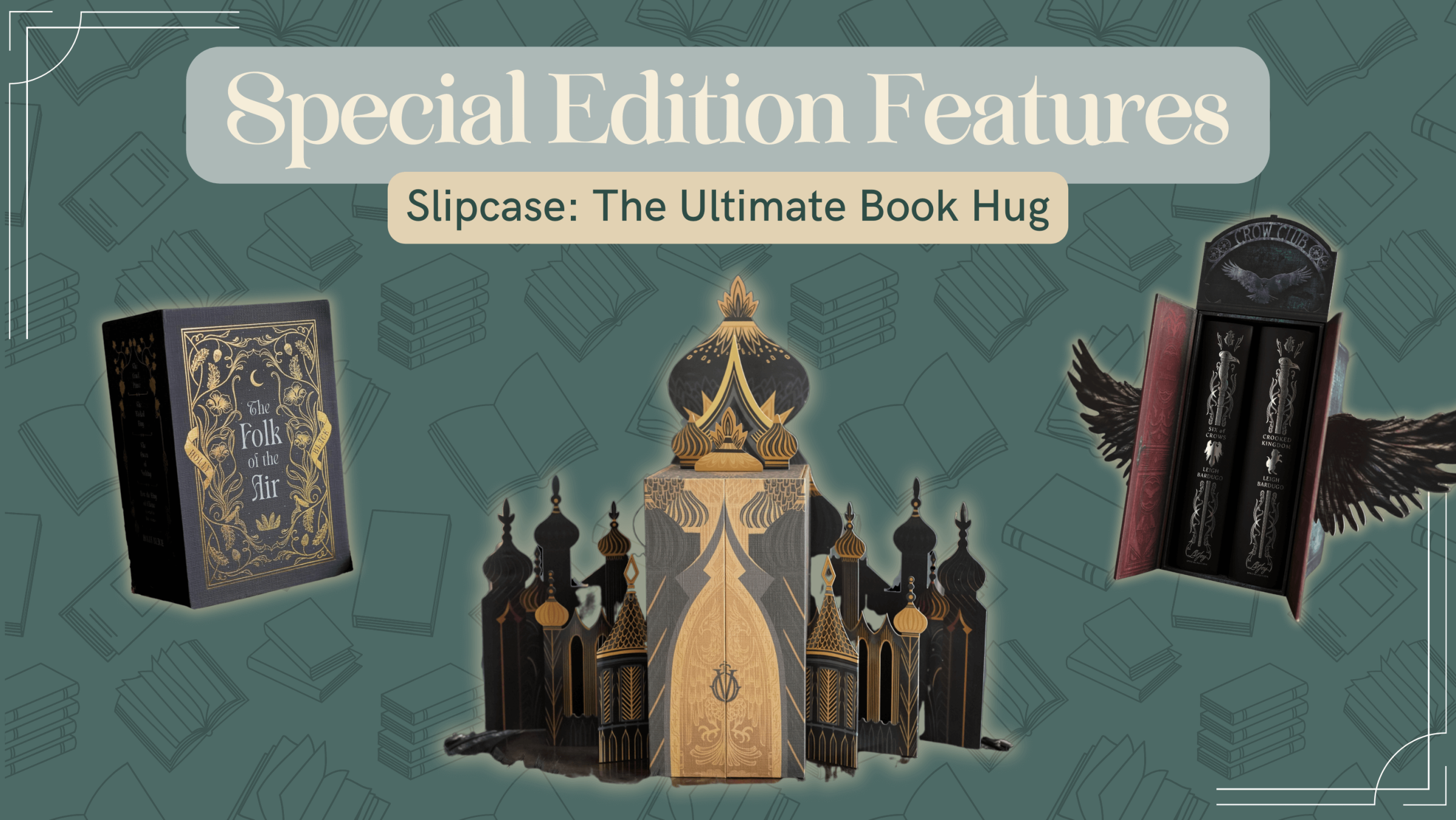 LitJoy Special Edition Books Features: Our Slipcases