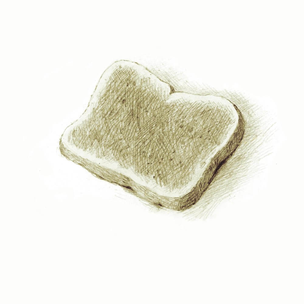 burnt toast—Nik Henderson art