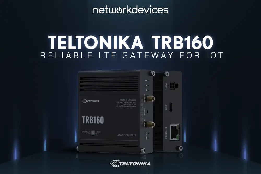 Teltonika TRB160: Rugged 4G LTE IoT Gateway