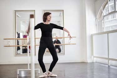 At Home Barre For Seniors: Low Impact Fitness