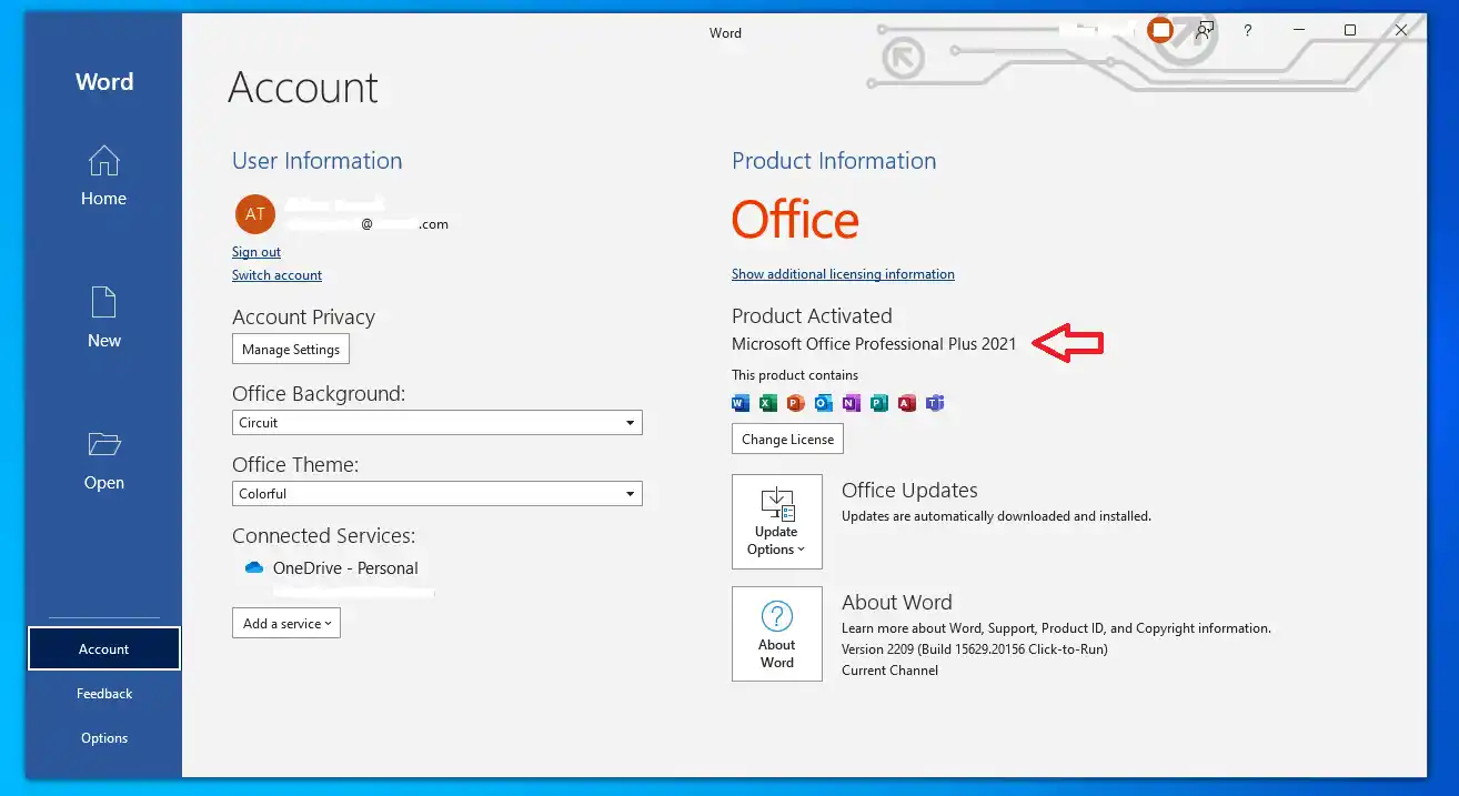 How to check which Microsoft Office version you are using