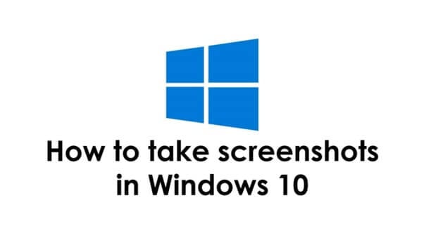 How to take a screenshot with Windows 10