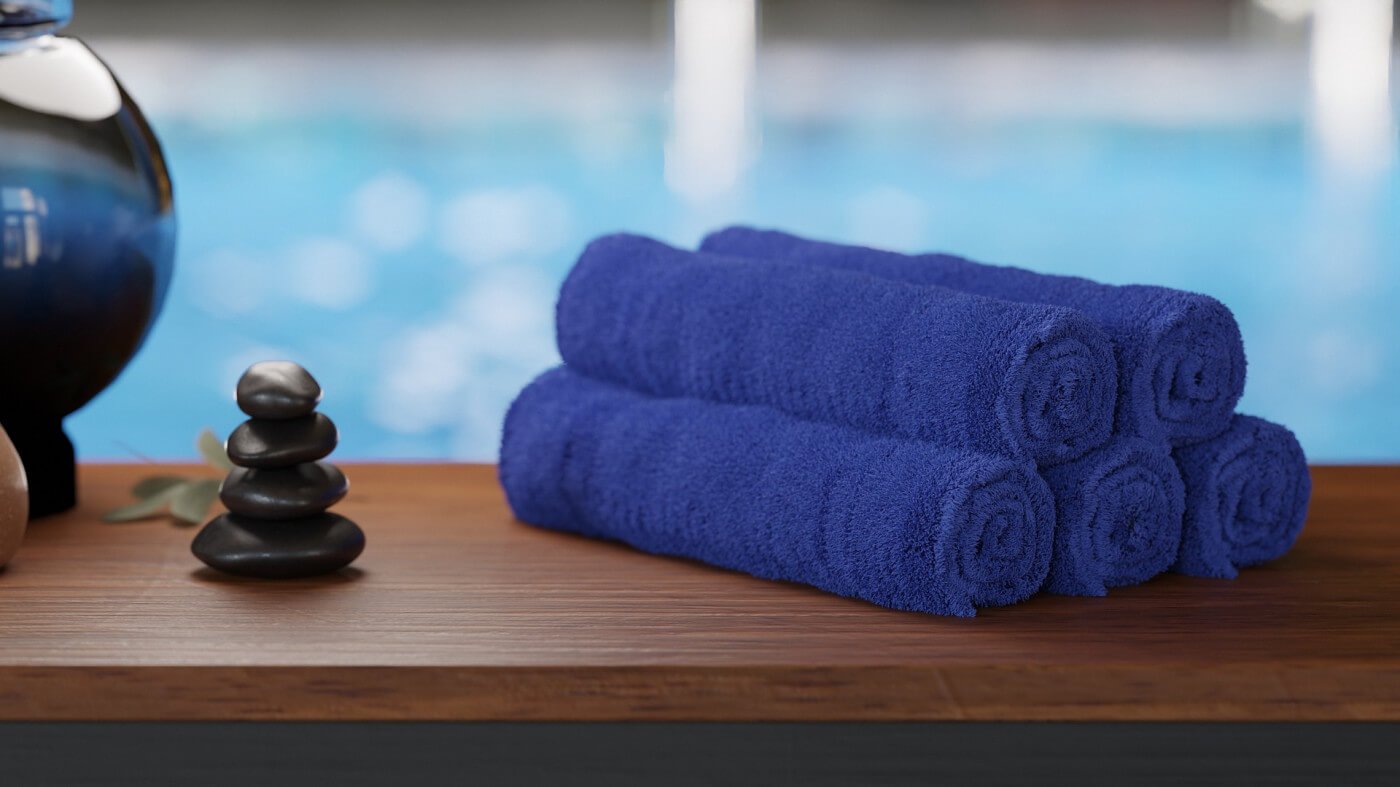 What is a Vat-Dyed Pool Towel?