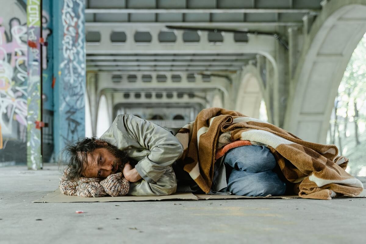 Blankets for the homeless