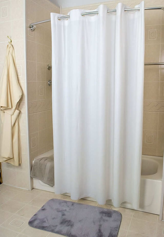 1pc Waterproof Shower Curtain Partition Bathroom Proof Bath Curtains S1Y3 |  eBay