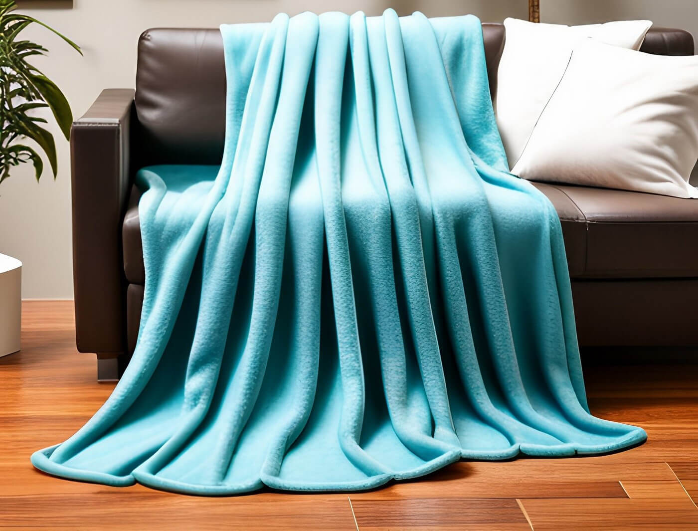 How do you wash a fleece blanket?
