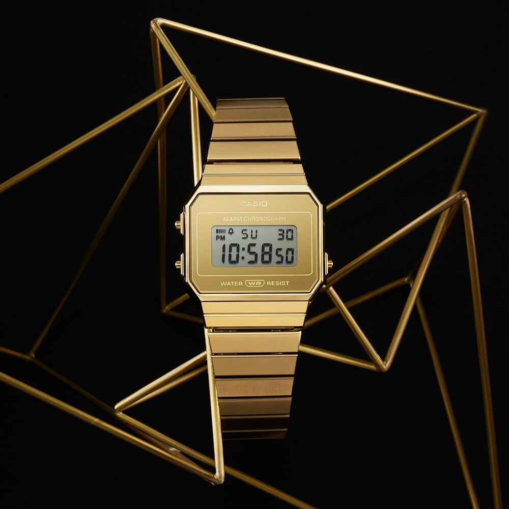 Go For Gold With The Vintage Casio A700WEVG | Watch Depot