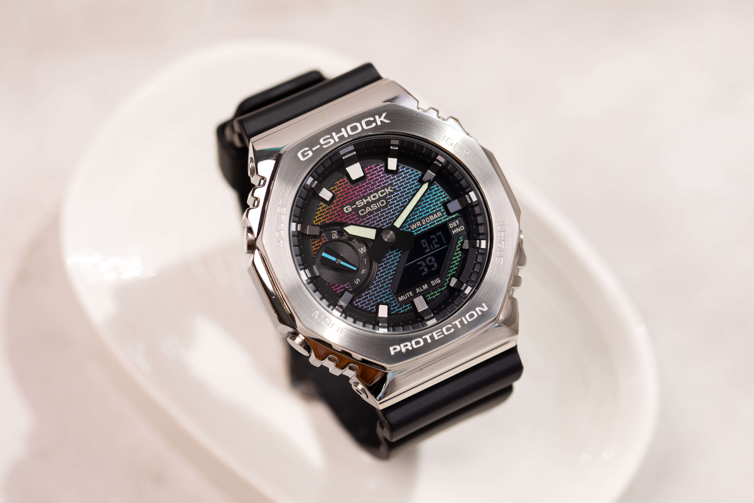 Unboxing the G-Shock GM 2100 RW1: The Rainbow Brick Wall