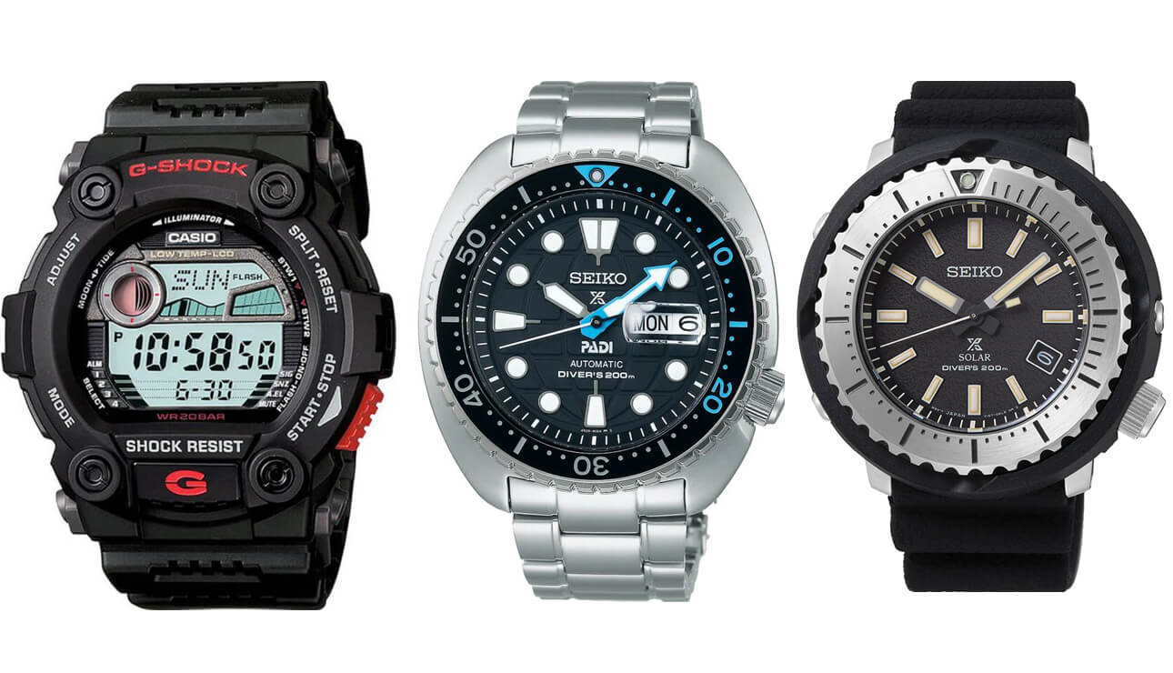 3 Dive Watches At 3 Different Prices