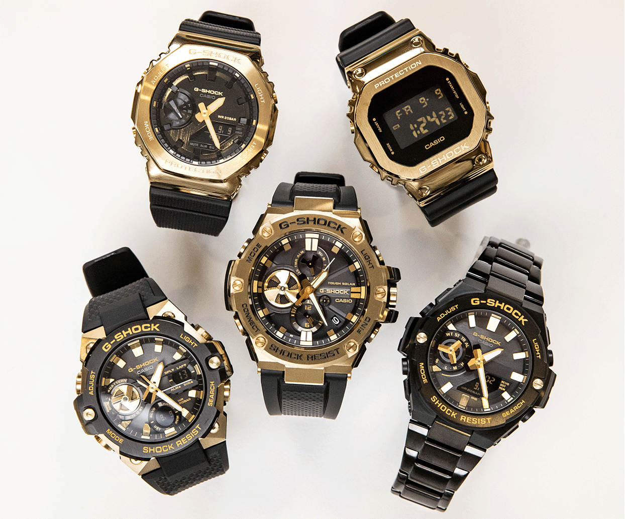 Go Metal-Clad With G-SHOCK'S New Stay Gold Series