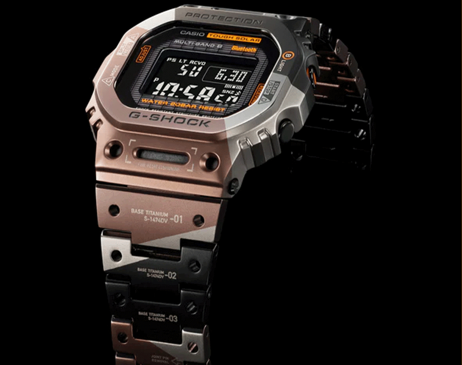 G-Shock Goes Full Metal Jacket With The Virtual Armour GMWB5000TVB-1