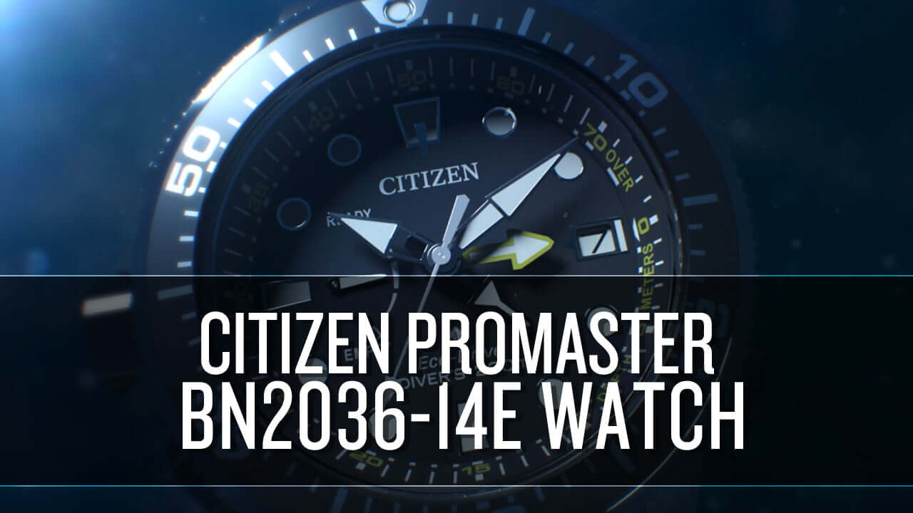 A Look Into The Citizen Eco-Drive Promaster Watch