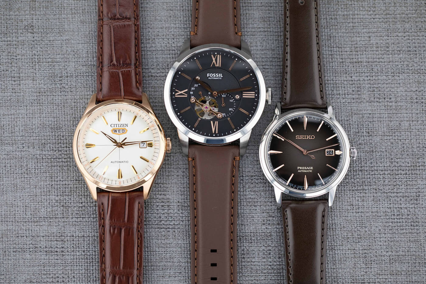 3 of the Best Brown Leather Watches