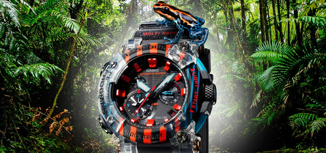 G-Shock's Poison Dart Frog Frogman Makes Leaps and Bounds
