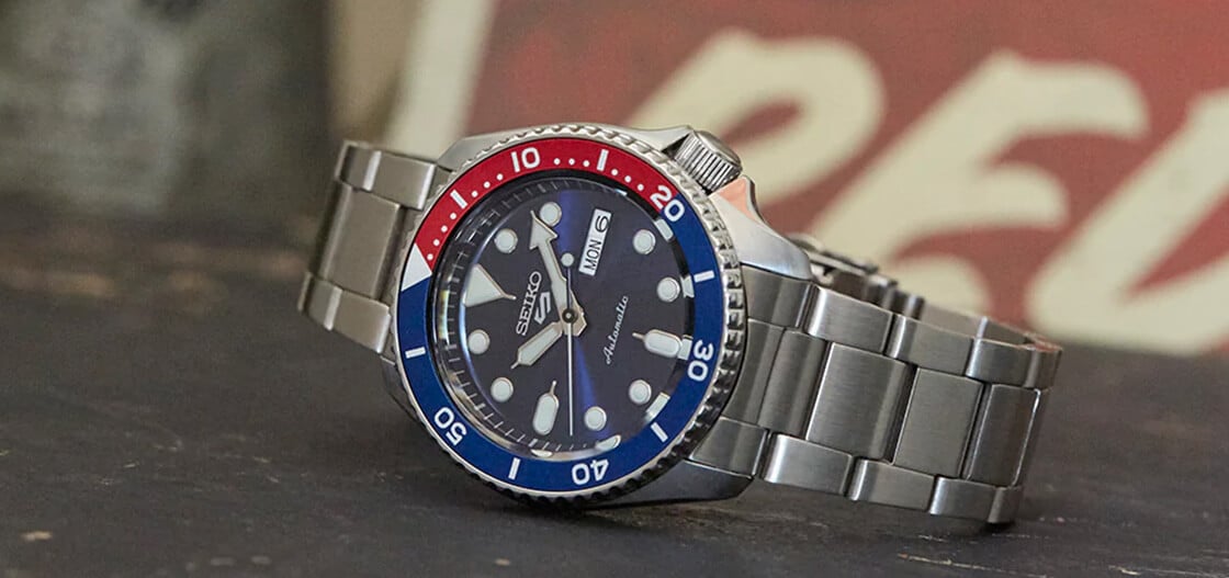 Seiko 5 outlet swimming