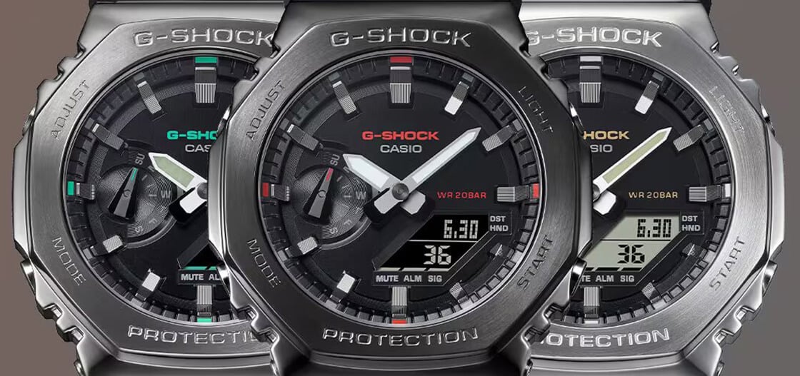 Hands On: 3 G-Shock Utility Metal Watches with Fabric Strap