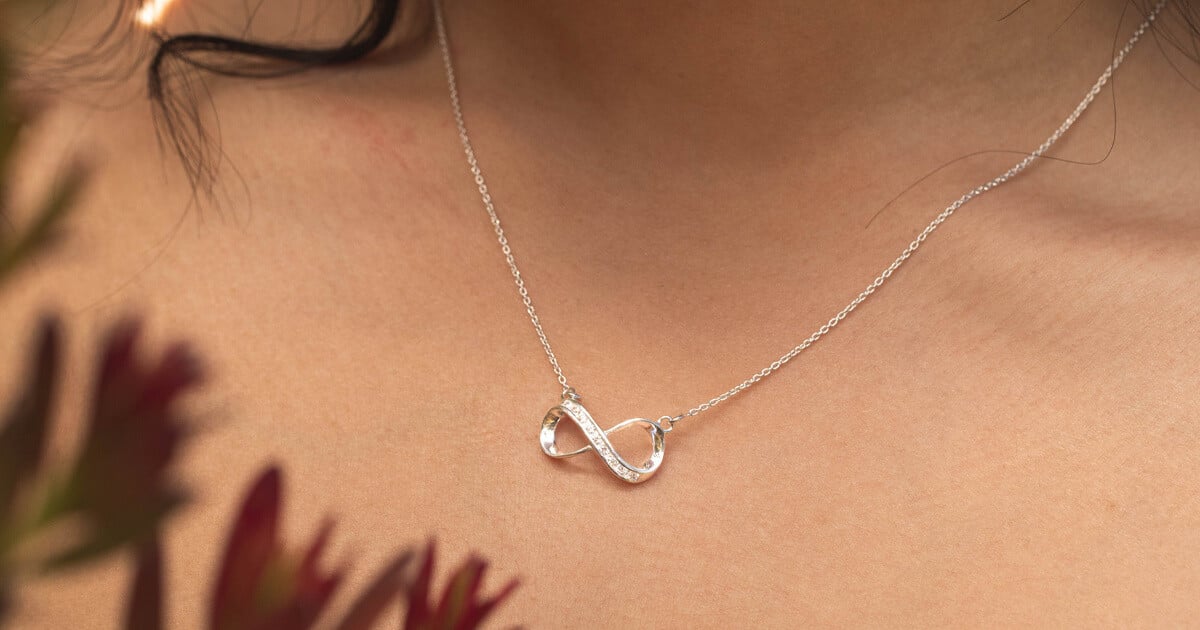 Infinity Symbol Layering Necklace - Amy Waltz Designs