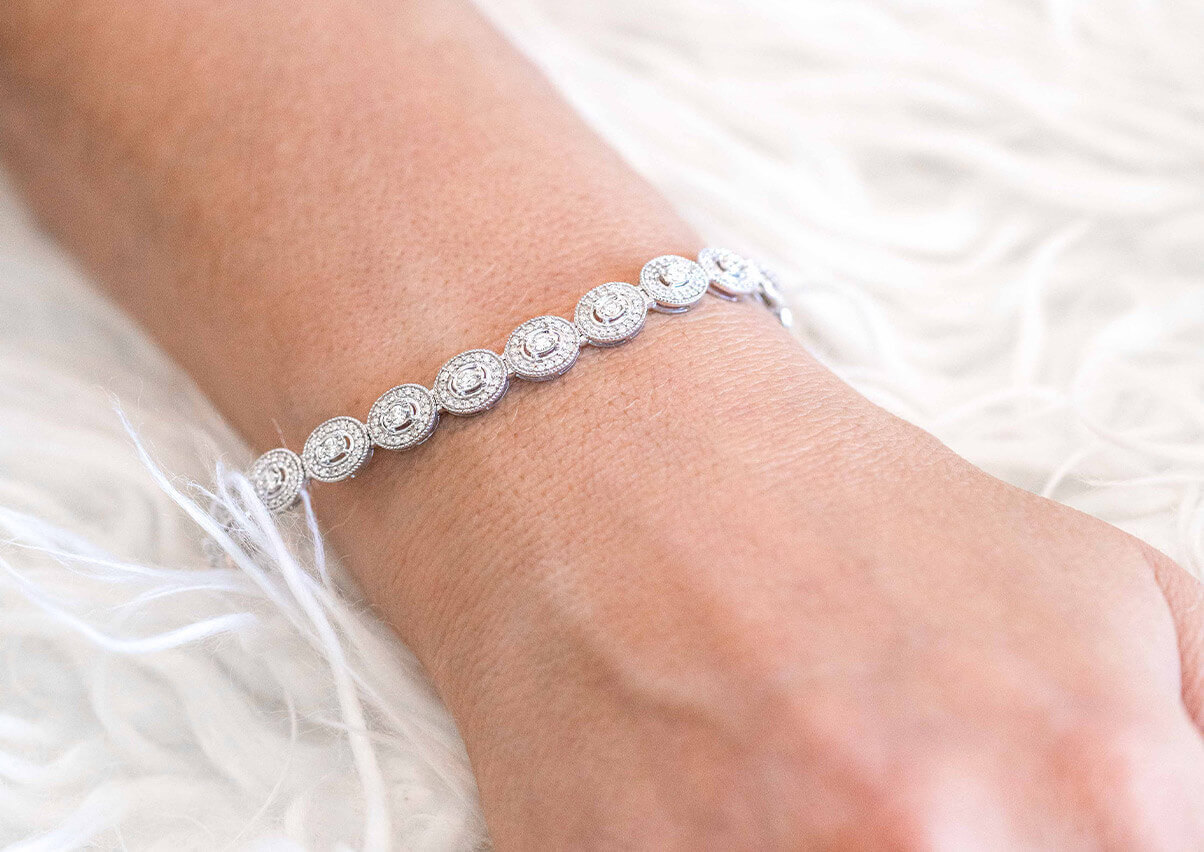 Diamond 10k Tennis Bracelet - The Jewelry Exchange