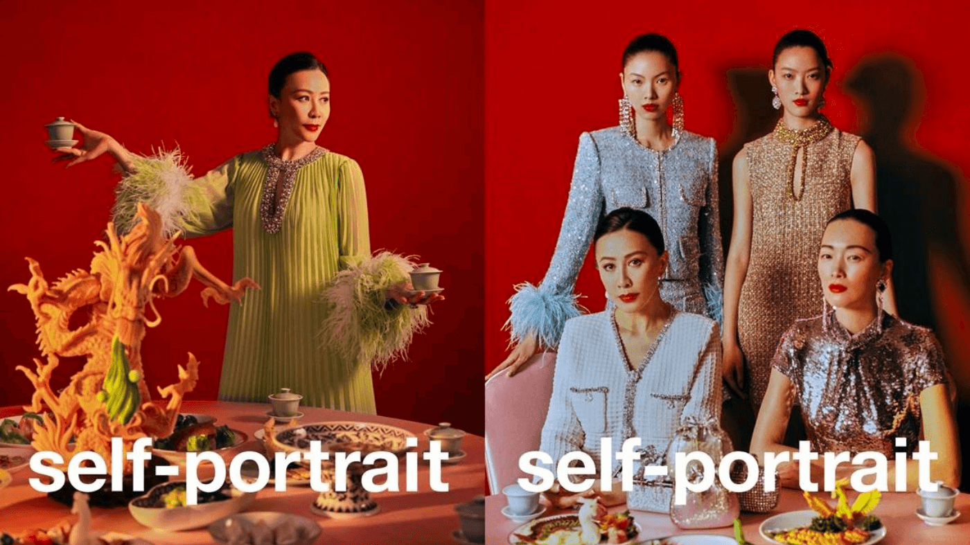Carina Lau and Ling Tan join Self-Portrait Lunar New Year Campaign