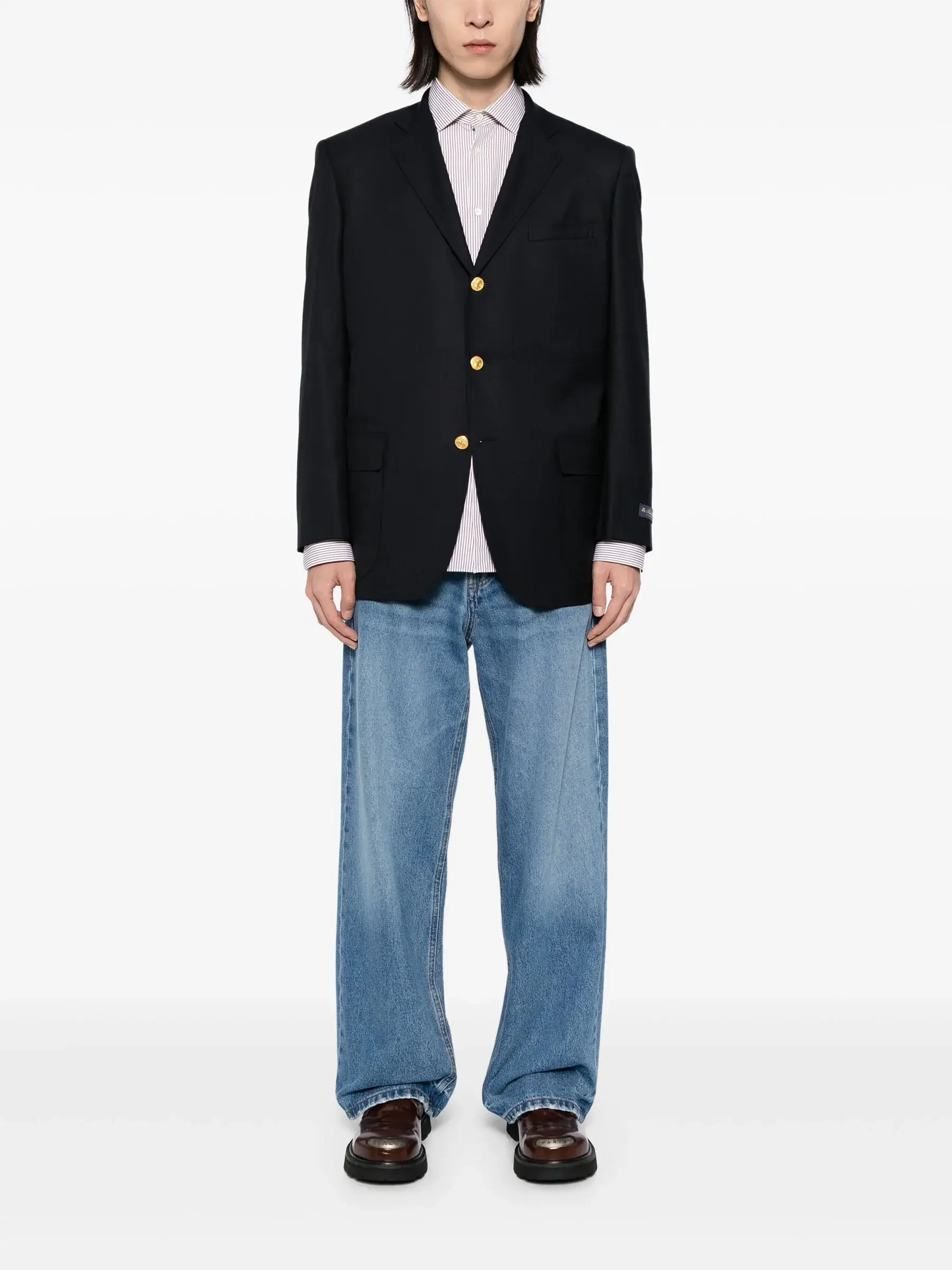 Junya Watanabe Wool Serge Brooks Brothers Blazer