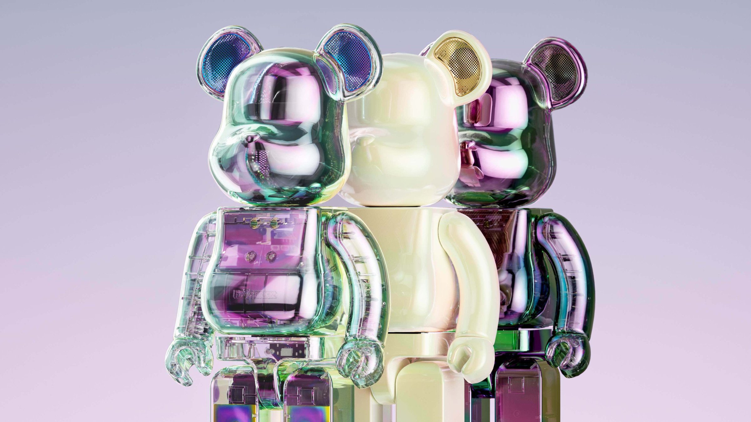 BE@RBRICK AUDIO Iridescent collection