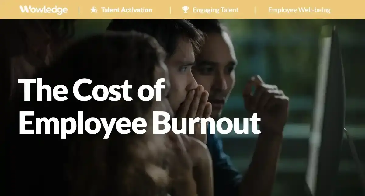 The Cost of Employee Burnout: Prioritize Well-Being