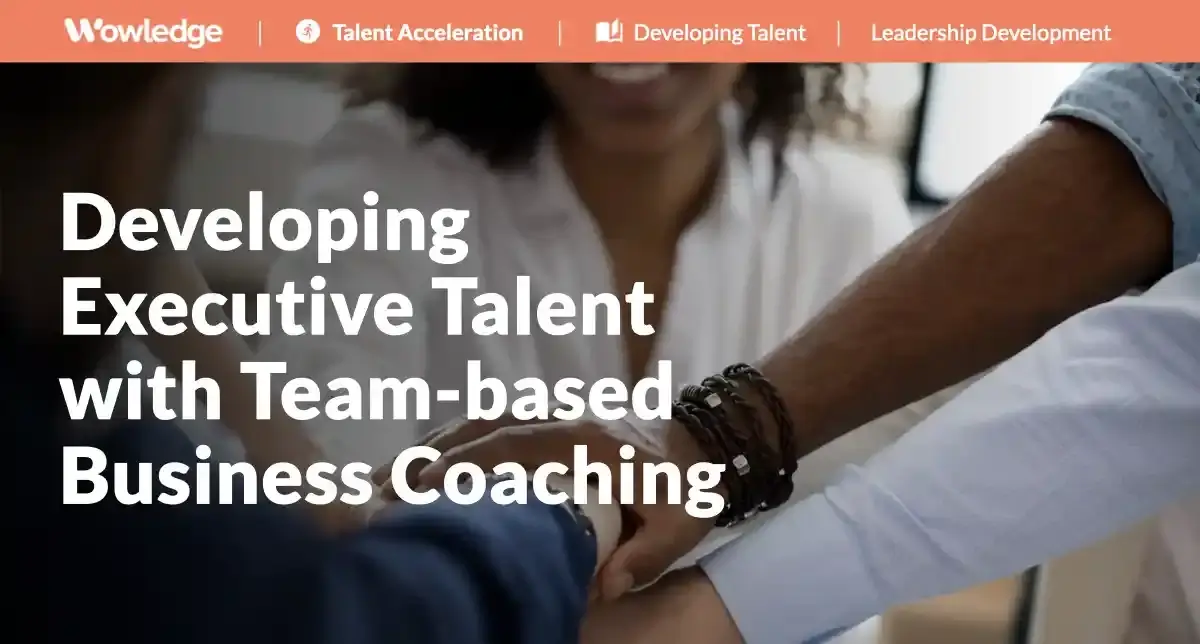 Building Bench Strength with Team-based Business Coaching