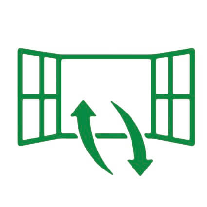 Ventilation - Can the CO2 level determine ventilation?