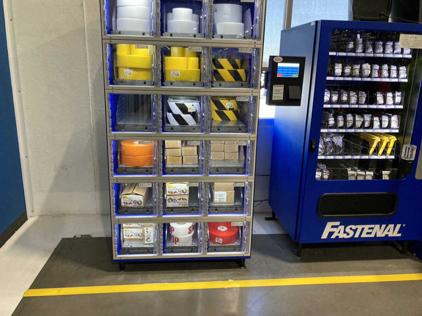 Mighty Line Floor Tape and Floor Signs with Fastenal