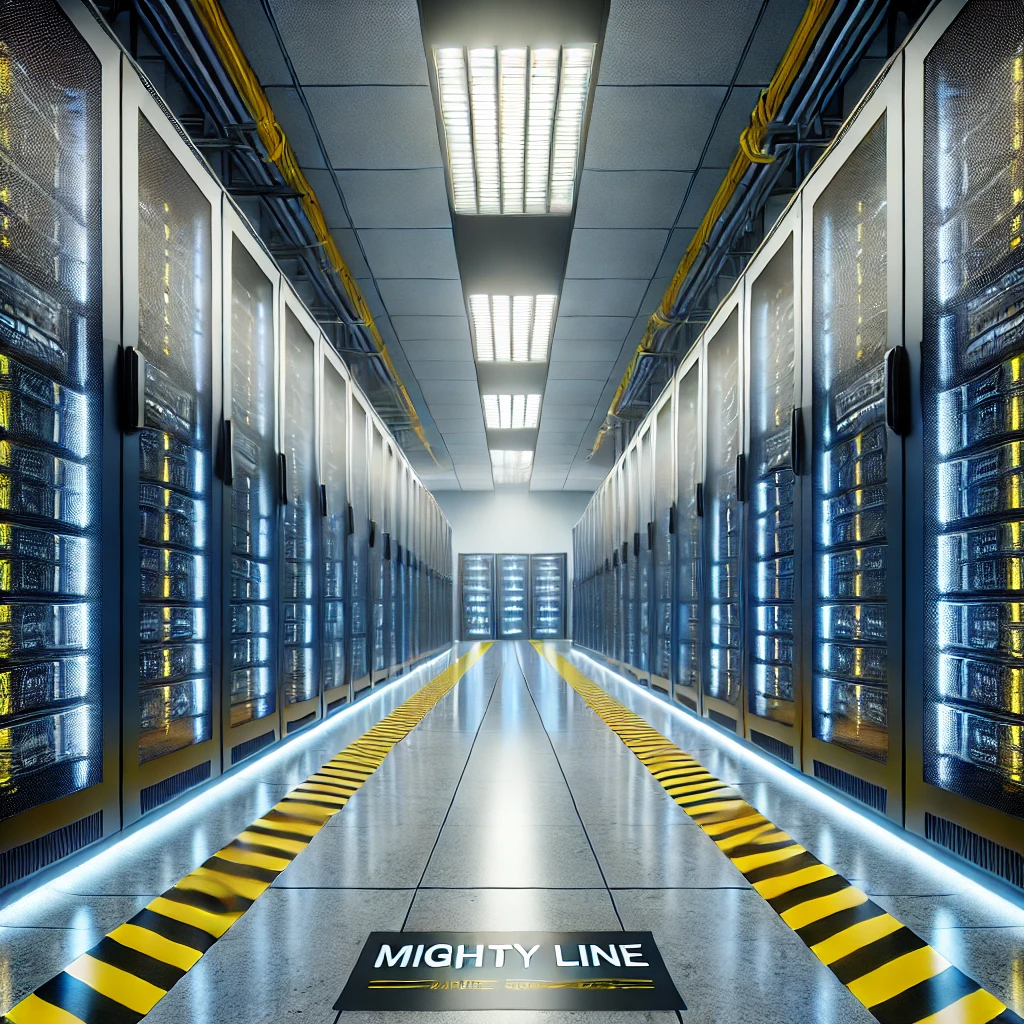 Guide For Data Centers: Mighty Line Floor Signs & Floor Tape