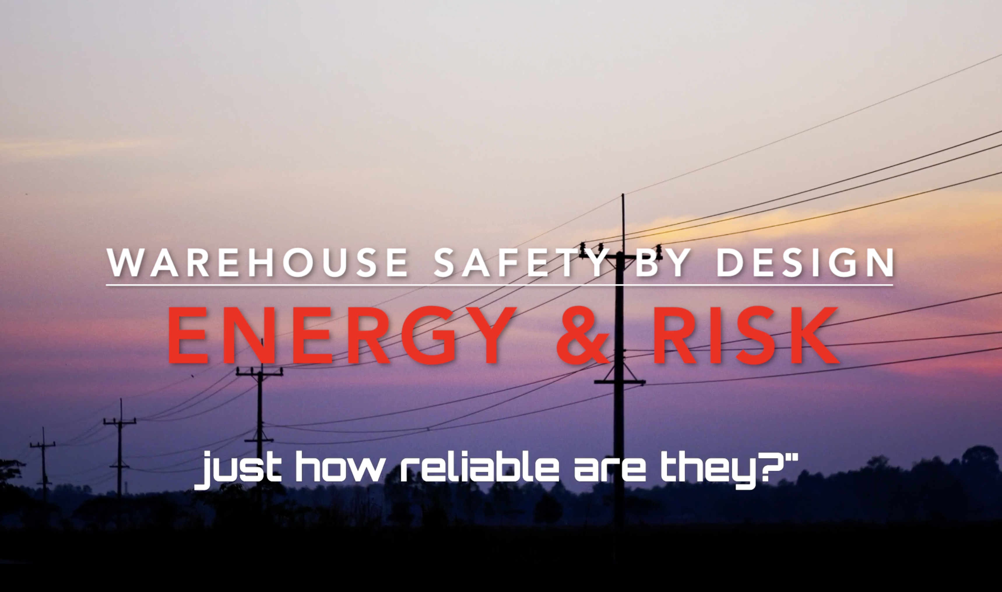 Utilities, Energy and Risk in Safe Warehouse Design