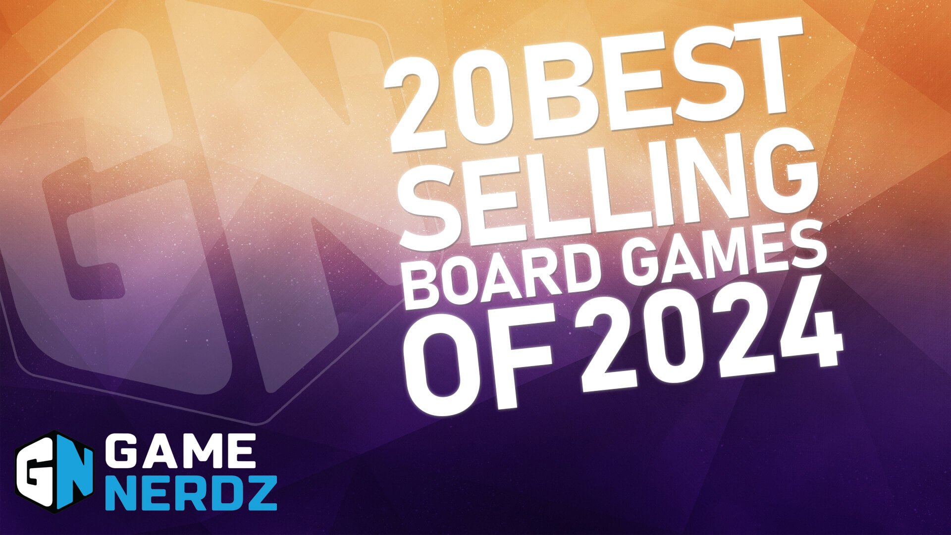 20 Best Selling Board Games of 2024