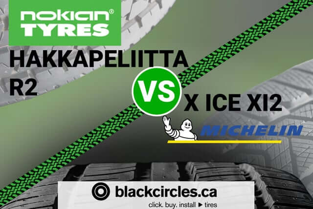 Nokian Hakkapeliitta R2 vs Michelin X Ice XI2