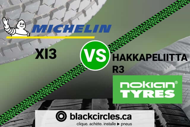 Michelin Xi3 vs Nokian Hakkapeliitta R3