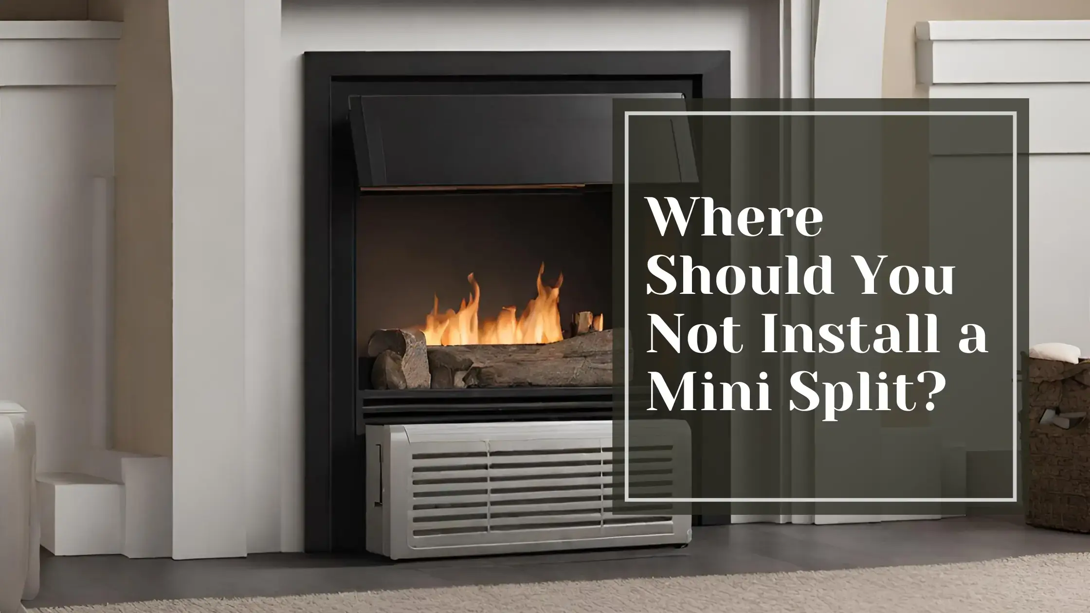 Where Should You Not Install a Mini Split?