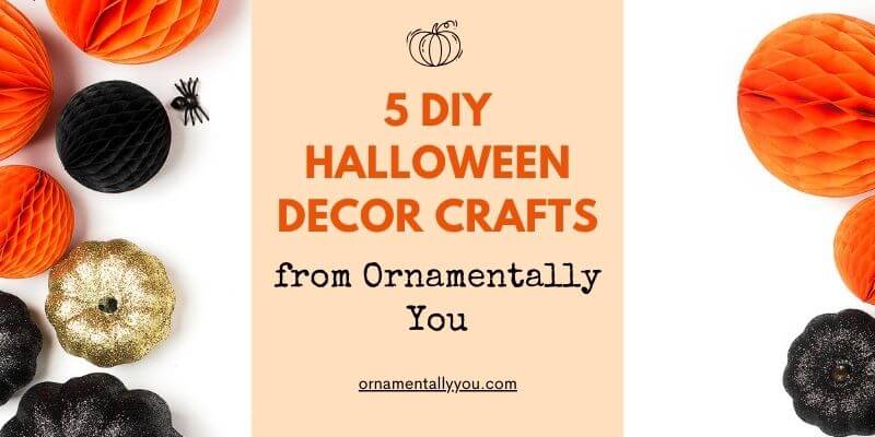 Spookify Your Space: DIY Halloween Decoration Ideas with OrnamentallyYou's Halloween Ornaments