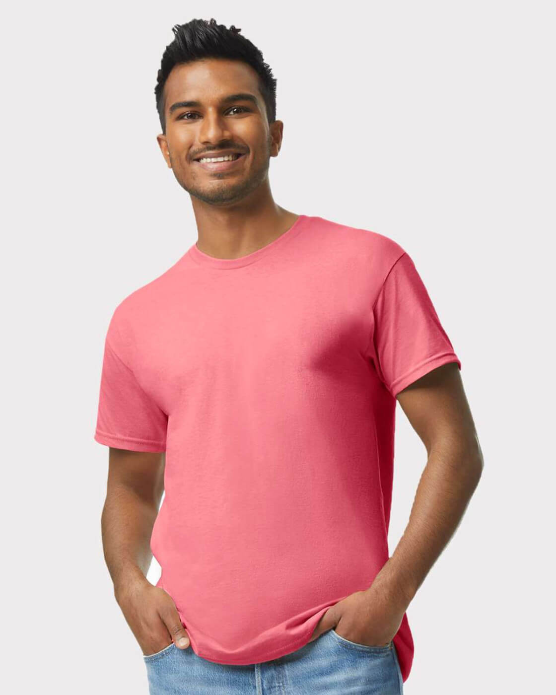 Gildan 5000 Azalea Oversized Tshirt Mockup, Oversized Pink T-shirt Mockup,  Summer T-shirt Mockup, Gildan T-shirt Modern Mockup, Shirt Mockup 