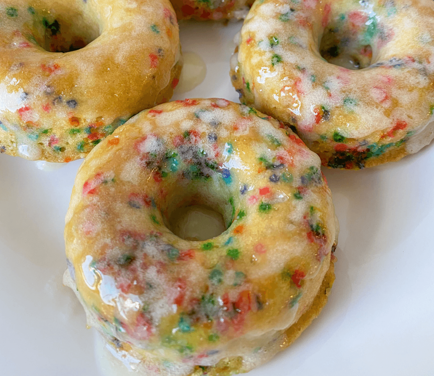 Funfetti Protein Donuts
