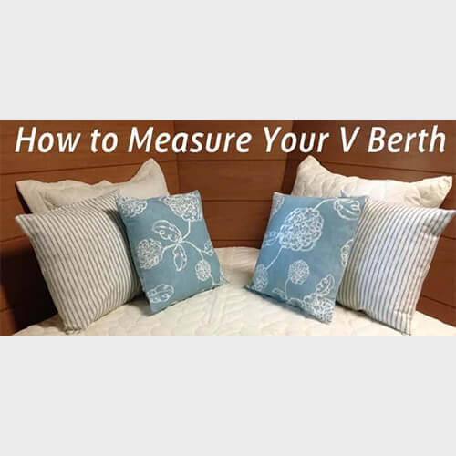 How to Measure Your V Berth for DIY Projects