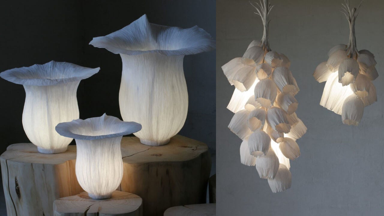 Introducing Charlot & Cie: Paper Art Sculptural Lighting