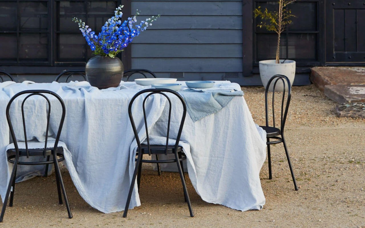 Summer Tablescape Styling with Hale Mercantile Co. and Rattan