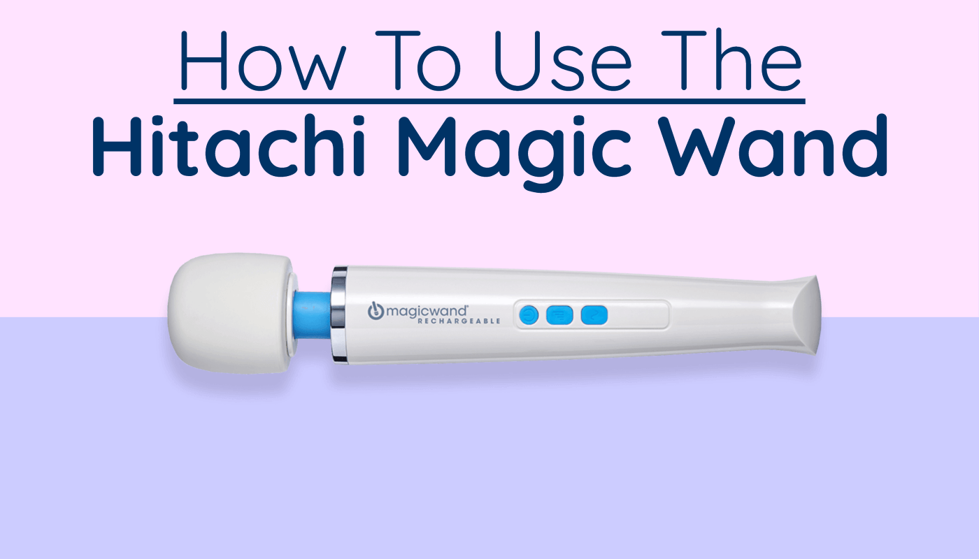 Woman Using Hitachi Magic Wand