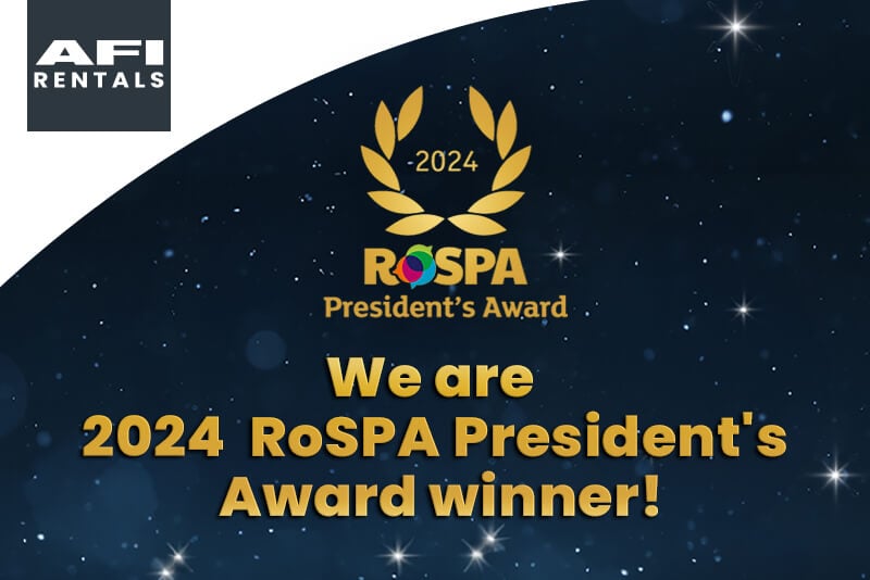 RoSPA President's Award for AFI